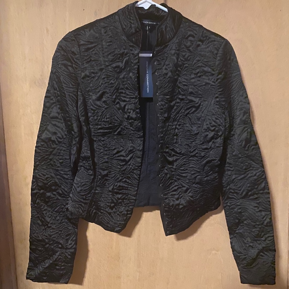 NWT. Satin Quilt Jacket